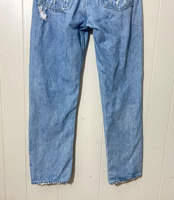 AGOLDE 90s Mid Rise Loose Fit Distressed Jeans Revolve Style #A069C-811 Size 26 - Image 7