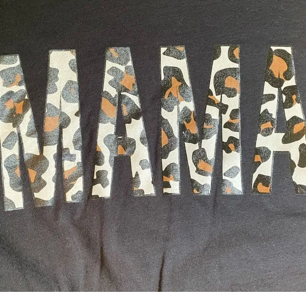 Women’s Small Mama Crop Tshirt - Image 3