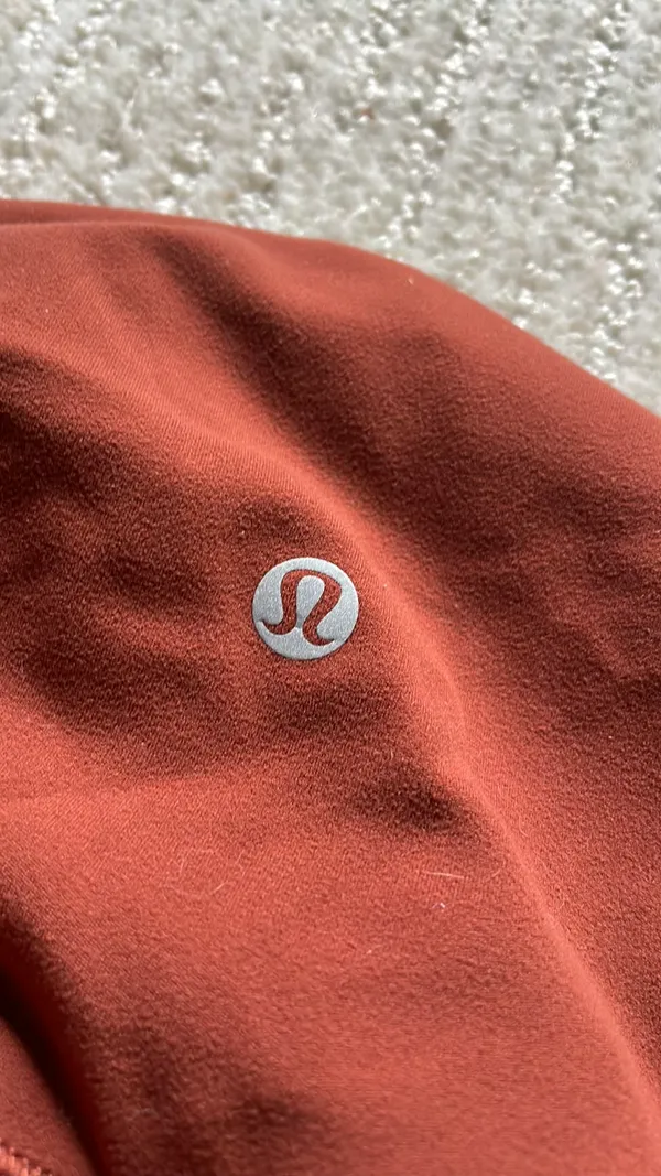 Lululemon Athletica Brown Athletic Shorts High-Rise Stretch - Image 4
