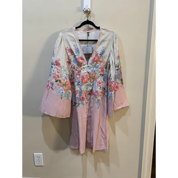 bl^nk London Anthropologie CARMELLA SHIRT DRESS Size Small Romantic Cottage Core - Image 3