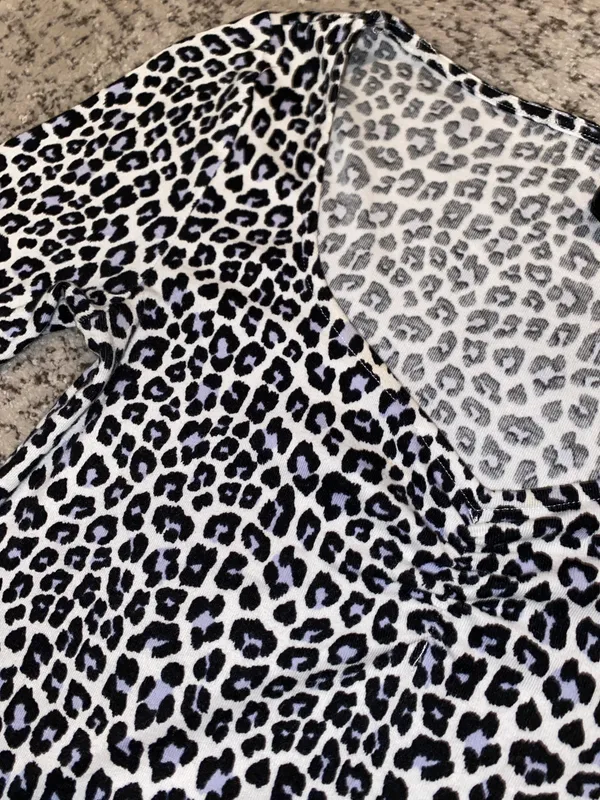 by H&M Animal Print Shirt Top - Image 7