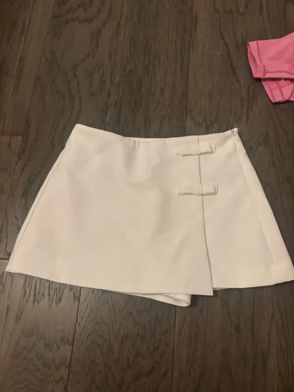 Zara Black Wrap Skirt - Image 2