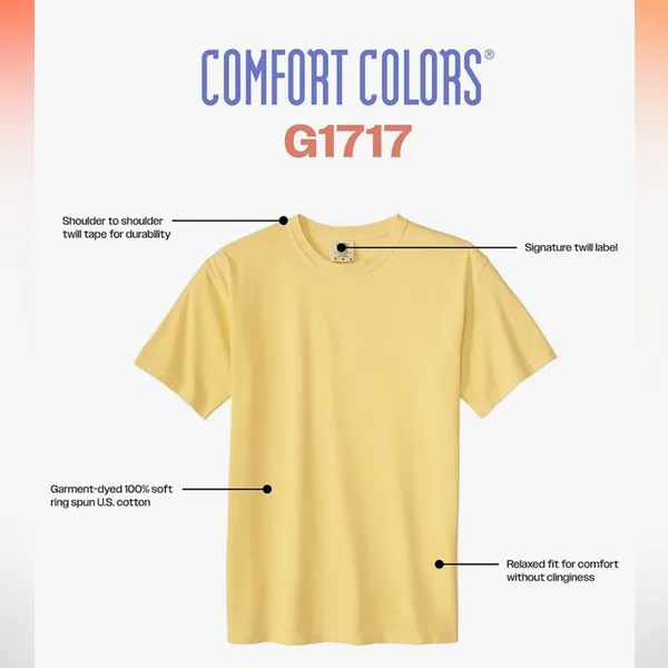 Comfort Colors Adult Heavyweight Short Sleeve Tee - Image 3