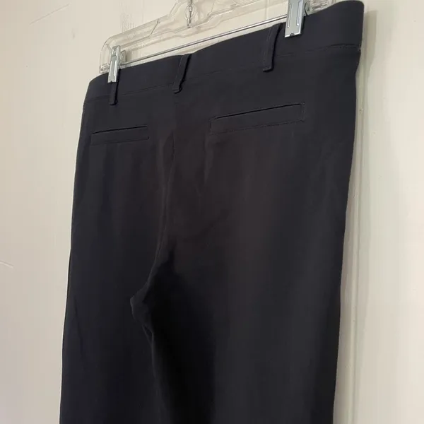Betabrand Classic Dress Pants Yoga Pants Bootcut Black ~ Women’s Size L Petite - Image 11