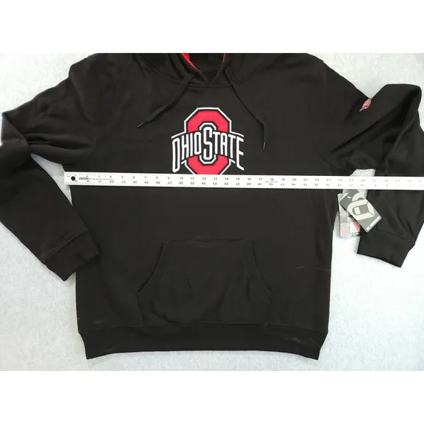 NWT Ohio State Colosseum Womens Pullover Hoodie Sweatshirt Football Logo SZ‎ XXL - Image 10