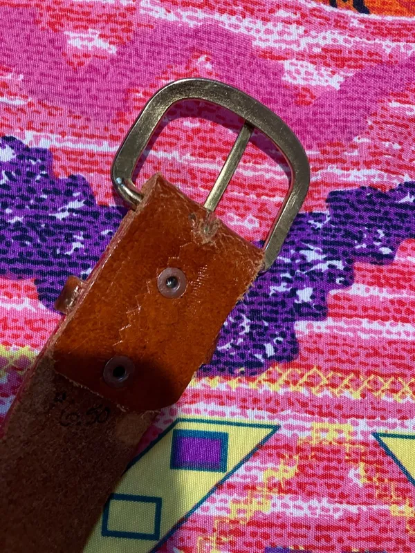 Handcrafted Red Beaded hand loom bead work belt - Image 6
