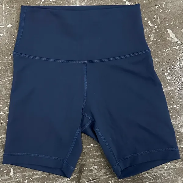 Align™ High-Rise Short 6" in True Navy - Image 3