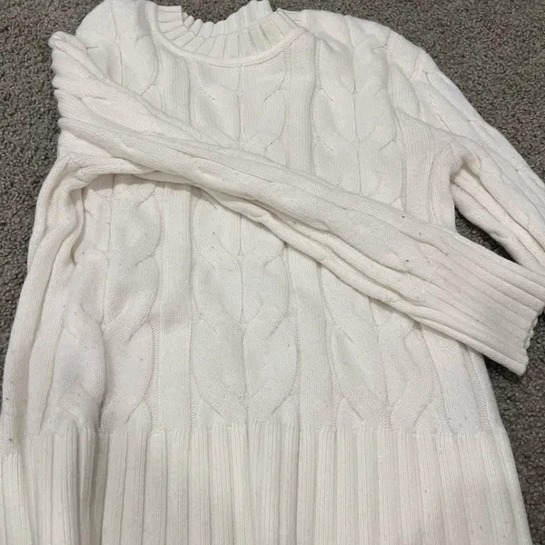 Banana Republic White Knit Sweater - Image 2