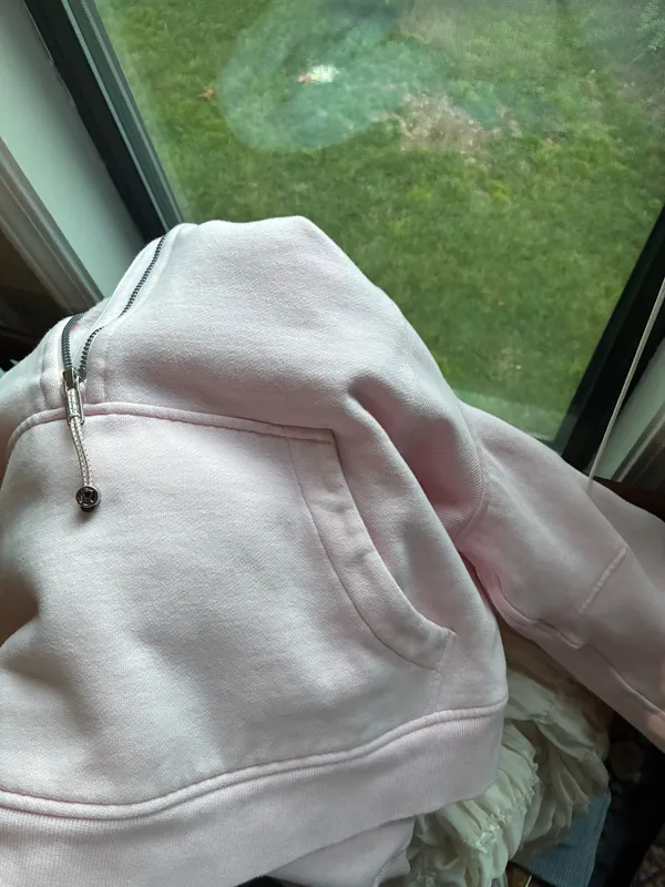 Pink Lululemon Scuba Hoodie - Image 5