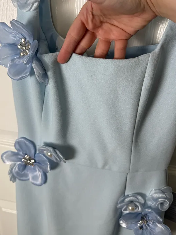 Elliatt Chantelle Dress in Blue XS - Image 4