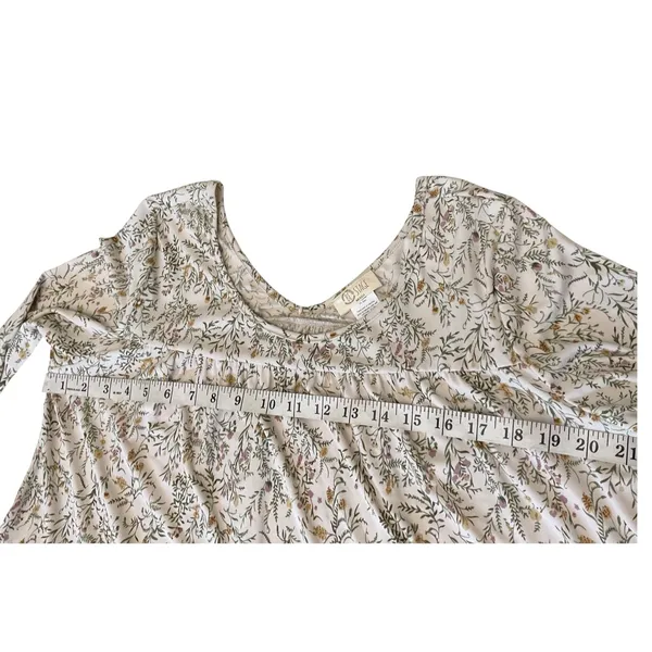 RD Style Floral Print Long Sleeve Tiered Mini long sleeve romper Cottagecore‎ Boho Chic - Image 6