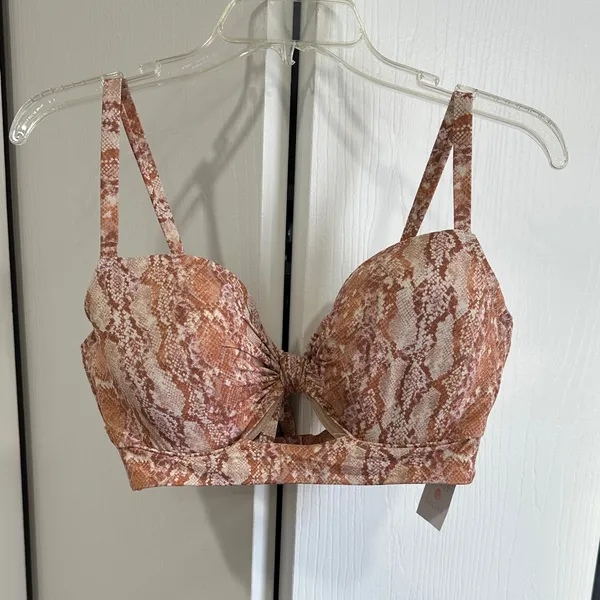 Shade and shore snakeskin bikini set - Image 6
