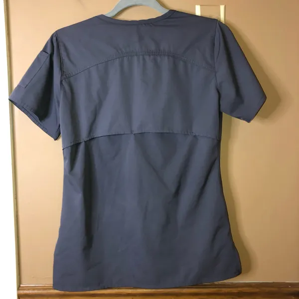 Carhartt‎ C12106 Women's Force Modern Fit Twill V-Neck Scrub Top Grey Size XS - Image 2