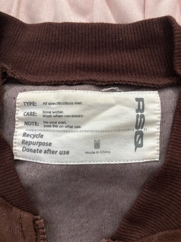 RSQ brown velour jacket - Image 3