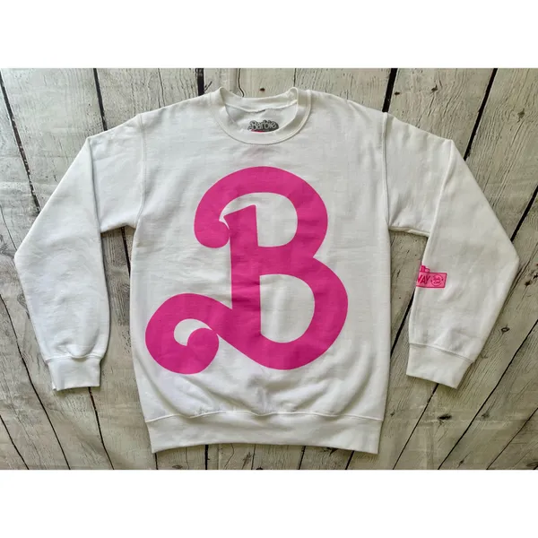 Barbie Mattel Logo Pullover Sweatshirt NWT! - Image 9