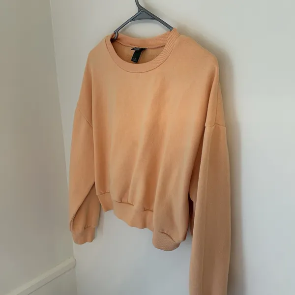 Wild Fable Pullover crewneck Sweater Orange XL normcore cozy everyday casual - Image 3