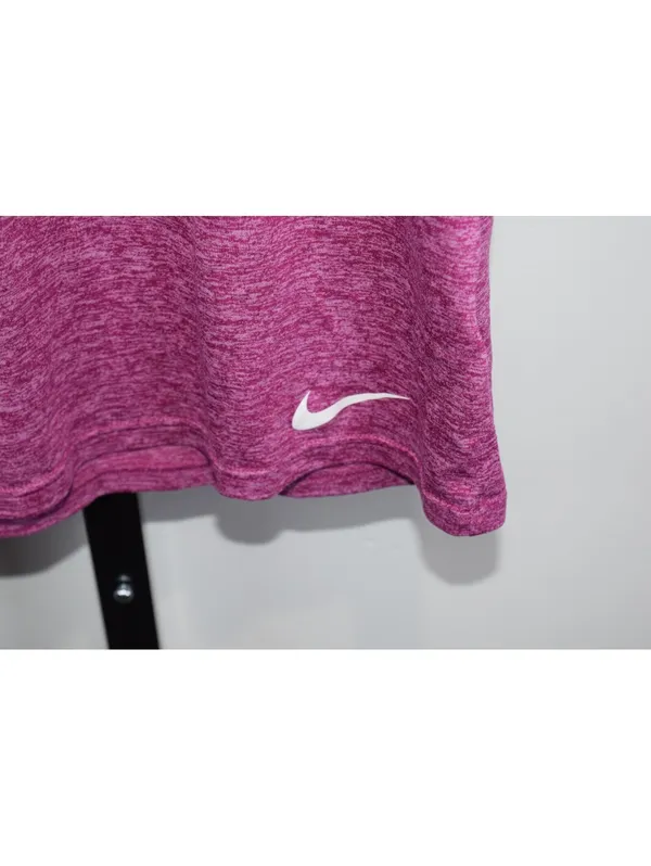 Nike Dri-Fit Pink Heather Athletic T-Shirt Size Small Short Sleeve - Image 4