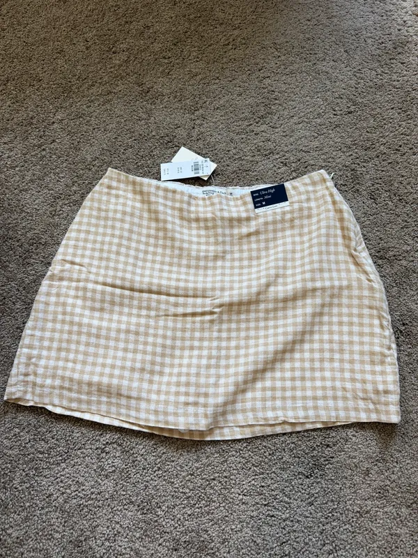 Abercrombie Linen Blend Skort Scarlett Curve Love - Image 3