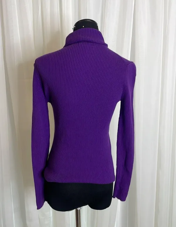 Reference Point NWOT Purple  Turtleneck - Image 3