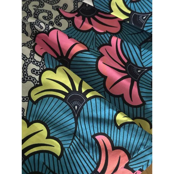 Francis‎ Benedict African Handmade Margarite Mini Skirt Pleated XS Colorful Boho - Image 6