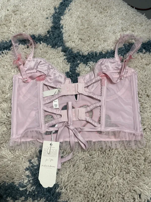 For Love & Lemons Heart Top - Image 4