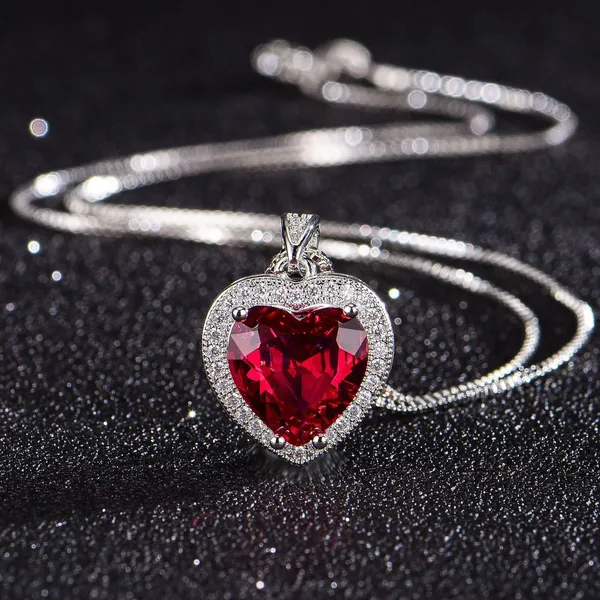 Love Heart Pendant Necklace for Women - Image 2