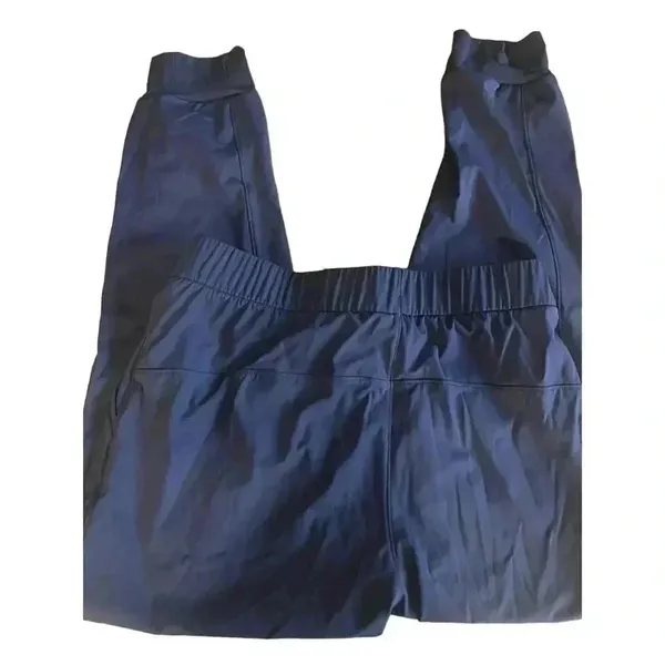 Versatile Navy Blue Drawstring‎ Joggers Athleisure Comfort Pants F21 - Image 5