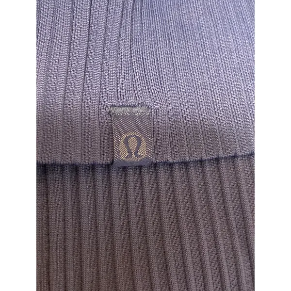 Lululemon Rest Less Women's Blue Hoodie Hooded Long Sleeve Sweatshirt Top Sz 12 - Image 5