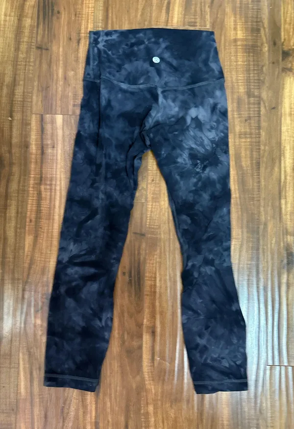 Lululemon Leggings Grey Tie-Dye - Image 2