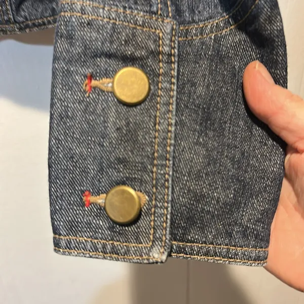 Boston Design Studio denim jacket size‎ 12 Blue - Image 4