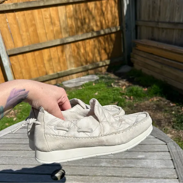 Sperry • Women's Moc-Sider Nylon Slip-On cream Size‎ 8.5 - Image 7