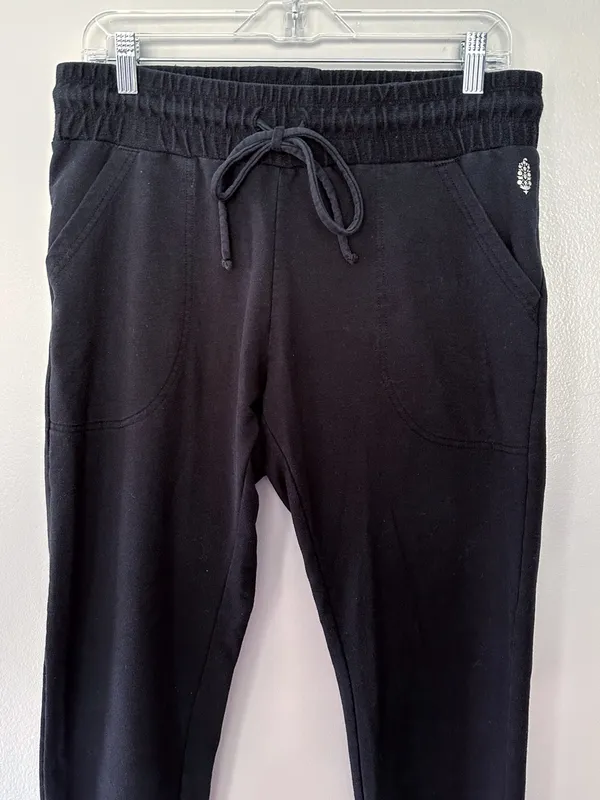 FP Movement Free People Sunny Skinny Sweatpants Black Medium - Image 7