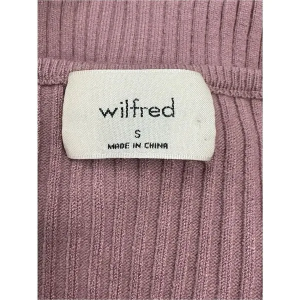 Aritzia Wilfred All Tied Up Sweater Short Sleeve Women’s Small - Image 5