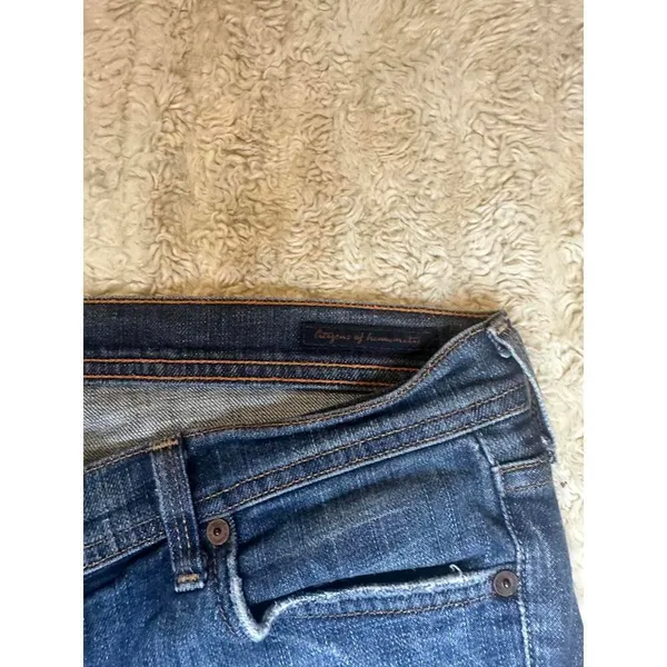 Citizens of Humanity Y2K Simone #105 medium wash low waist flare jeans Size 32 - Image 4