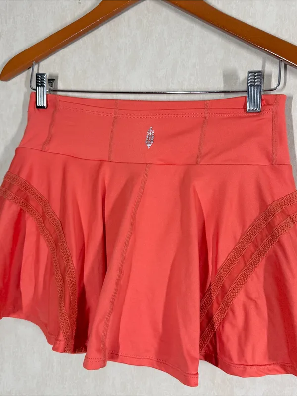 Free People Movement Women’s Pleats & Thank You Skort Skirt in Electric Sunset M - Image 7