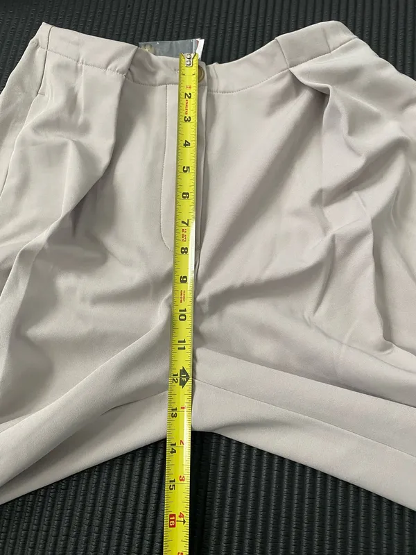Free People Tyler Menswear Trousers - cream size small - Image 15