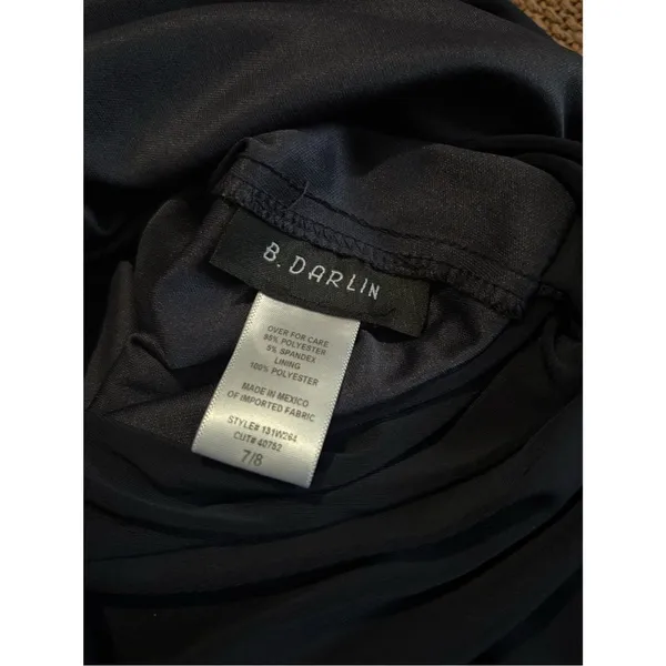 B. Darlin Navy Slip Dress | Size 7/8 - Image 6