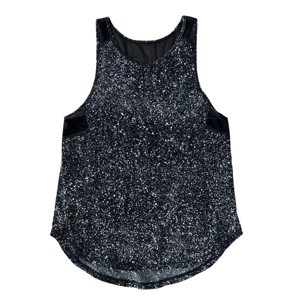 Lululemon Sculpt Tank Splatter White Black Size 6 Tank - Image 6