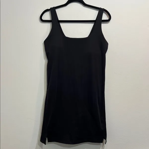 Old Navy power soft active dress Chic Black Sleeveless large - Image 2