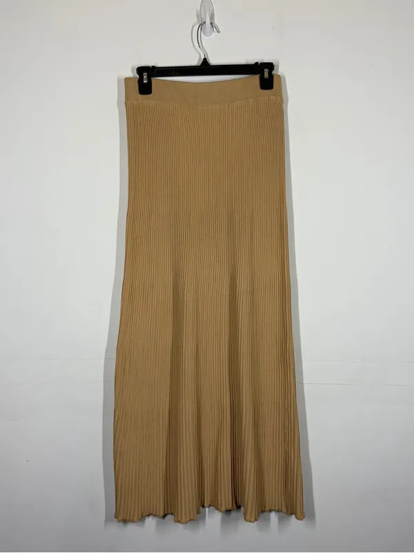 Free People Shine Bright Ribbed Maxi Skirt Size Small - Image 5