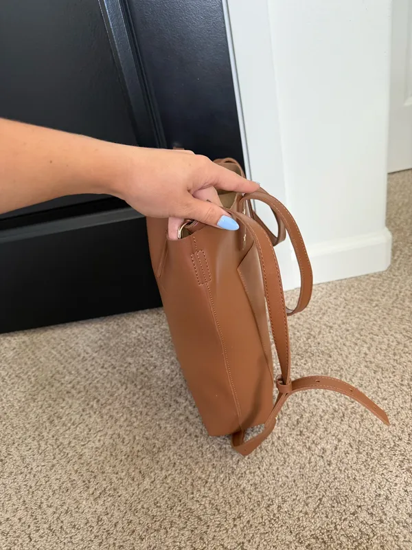 Henny + lev camel brown tote bag  - Image 7