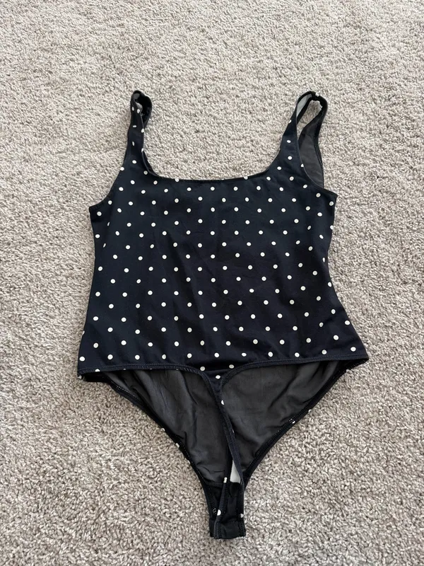 Free People Polka Dot Bodysuit - Image 4