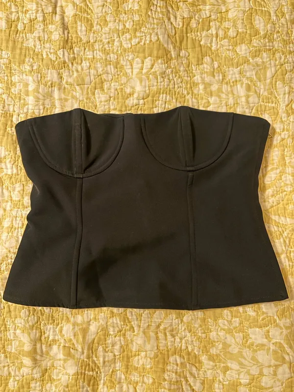 PacSun Corset Top Crop LA Hearts - Image 3