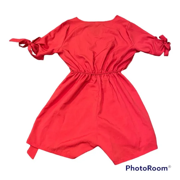 Red romper Size M - Image 2
