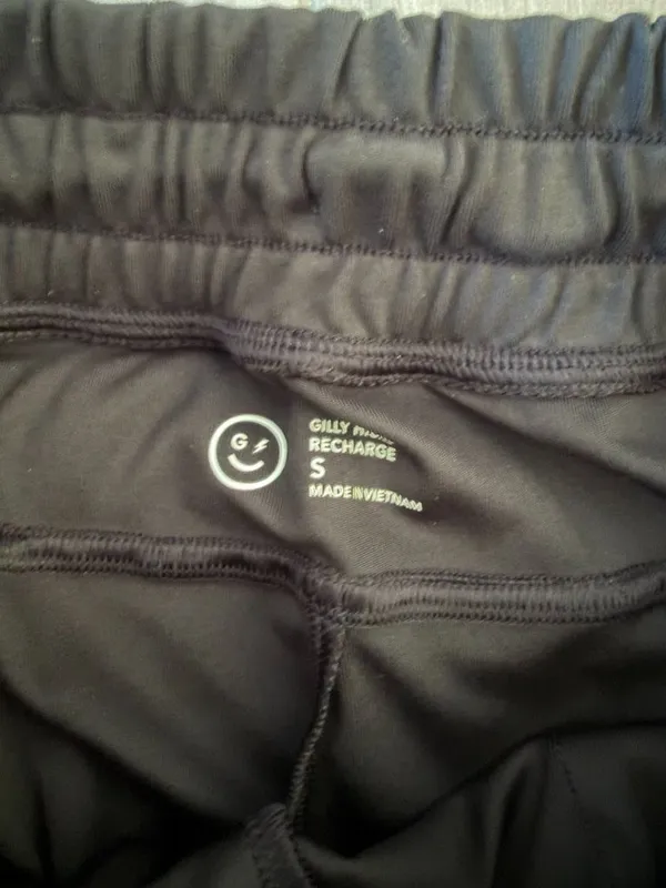 GILLY HICKS Women's Black Recharge Joggers Pants Size Small - Image 2