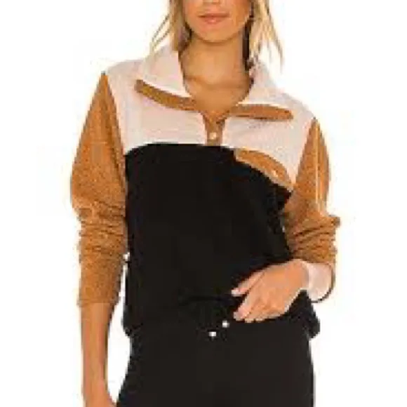 Donni Tri Fleece Pullover‎ Sweater - Image 5
