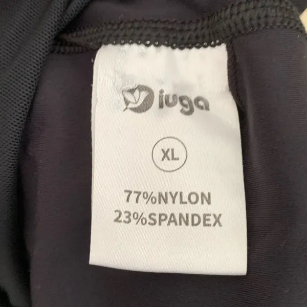 Iuga Seamless Black Bodysuit. Size - Image 4