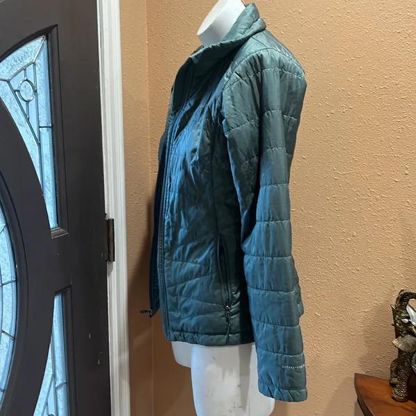Columbia green full zip jacket - Image 4