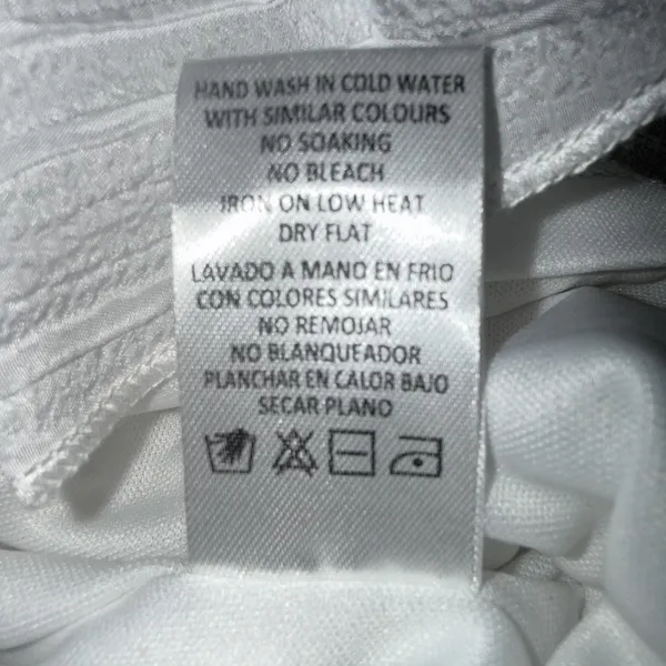 Mable White‎ Bow Sleeve Crop Barrett Peplum Fairy Coquette Top Size Medium New - Image 4