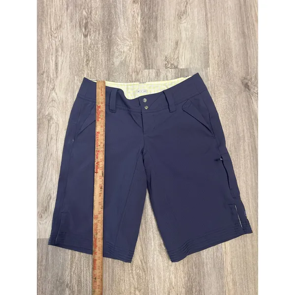 Lululemon Athletica Navy Blue Y2K Board Shorts Cargo Golf‎ Hiking Womens Size 6 - Image 2